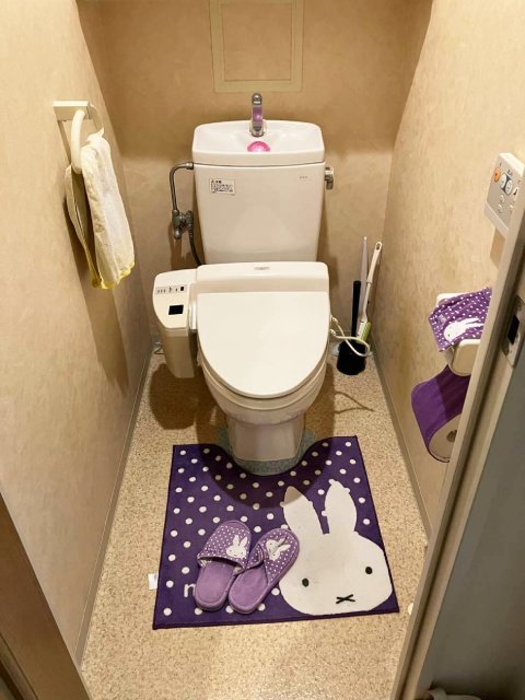 カフェテイストのお洒落なトイレ空間施工後イメージ１